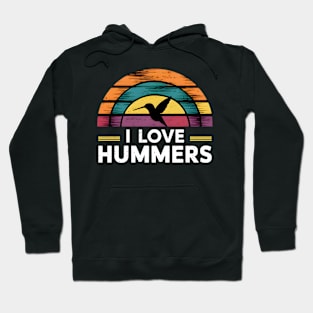 I Love Hummers Colibri Hummingbird Hoodie